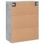 Armarios de pared 2 uds madera de ingeniería gris hormigón by vidaXL, Sideboards - Ref: Foro24-3198045, Price: 124,24 €, Disc...