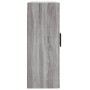 Wandschränke 2 Stk. Sonomagraues Holzwerkstoff von vidaXL, Sideboards - Ref: Foro24-3198047, Preis: 128,78 €, Rabatt: %
