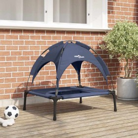 Cama para perro Azul marino l Acero