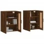 Wandschränke 2 Stk. Holzwerkstoff braune Eiche von vidaXL, Sideboards - Ref: Foro24-3198048, Preis: 128,56 €, Rabatt: %