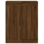 Wandschränke 2 Stk. Holzwerkstoff braune Eiche von vidaXL, Sideboards - Ref: Foro24-3198048, Preis: 128,56 €, Rabatt: %