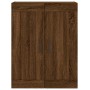 Wandschränke 2 Stk. Holzwerkstoff braune Eiche von vidaXL, Sideboards - Ref: Foro24-3198048, Preis: 130,09 €, Rabatt: %