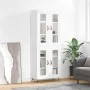 Hohes Sideboard Sperrholz weiß 69,5x34x180 cm von vidaXL, Sideboards - Ref: Foro24-3198249, Preis: 157,75 €, Rabatt: %