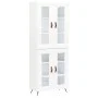 Hohes Sideboard Sperrholz weiß 69,5x34x180 cm von vidaXL, Sideboards - Ref: Foro24-3198249, Preis: 157,75 €, Rabatt: %