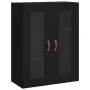 Hohes schwarzes Sperrholz-Sideboard 69,5 x 34 x 180 cm von vidaXL, Sideboards - Ref: Foro24-3198250, Preis: 162,09 €, Rabatt: %