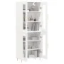 Aparador alto madera contrachapada blanco 69,5x34x180 cm de vidaXL, Aparadores - Ref: Foro24-3198265, Precio: 173,74 €, Descu...