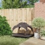 Cama para perro Marrón xl Acero