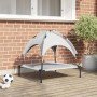 Cama para perro Plateado m Acero