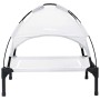 Cama para perro Plateado m Acero