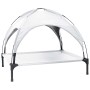 Cama para perro Plateado l Acero