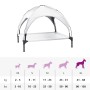 Cama para perro Plateado xl Acero