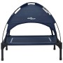 Cama para perro Azul marino m Acero