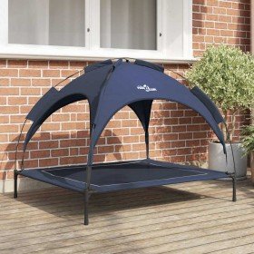 Cama para perro Azul marino xl Acero