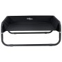 Cama para perro Negro ML Tela Oxford y Acero