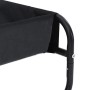 Cama para perro Negro ML Tela Oxford y Acero