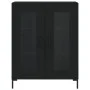 Tall black plywood sideboard 69.5x34x180 cm by vidaXL, Sideboards - Ref: Foro24-3198274, Price: 169,25 €, Discount: %