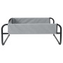 Cama para perro Gris claro s Tela Oxford y Acero