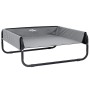 Cama para perro Gris Claro l Tela Oxford y Acero
