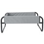 Cama para perro Gris Claro l Tela Oxford y Acero