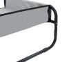 Cama para perro Gris Claro l Tela Oxford y Acero