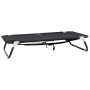 Cama para perro Negro ML Tela Oxford y Acero