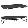 Cama para perro Negro ML Tela Oxford y Acero