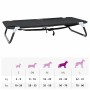 Cama para perro Negro ML Tela Oxford y Acero