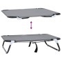 Cama para perro Gris claro s Tela Oxford y Acero