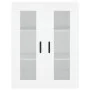 Tall white plywood sideboard 69.5x34x180 cm by vidaXL, Sideboards - Ref: Foro24-3198281, Price: 185,31 €, Discount: %