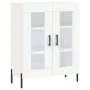 Hohes weißes Sperrholz-Sideboard 69,5 x 34 x 180 cm von vidaXL, Sideboards - Ref: Foro24-3198281, Preis: 182,79 €, Rabatt: %