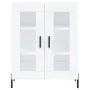 Hohes weißes Sperrholz-Sideboard 69,5 x 34 x 180 cm von vidaXL, Sideboards - Ref: Foro24-3198281, Preis: 182,79 €, Rabatt: %