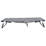 Cama para perro Gris claro 90 x 55 x 18 cm Tela Oxford y Acero