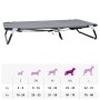 Cama para perro Gris claro 90 x 55 x 18 cm Tela Oxford y Acero