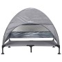 Cama Elevada para Perros Manual Gris claro 127 x 81 x 108 cm