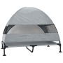 Cama Elevada para Perros Manual Gris claro 127 x 81 x 108 cm