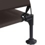 Cama Elevada para Perros Marrón 127 x 81 x 108 cm Tela y acero