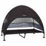 Cama Elevada para Perros Negro 127 x 81 x 108 cm Tela y acero