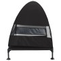 Cama Elevada para Perros Negro 127 x 81 x 108 cm Tela y acero
