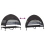 Cama Elevada para Perros Negro 127 x 81 x 108 cm Tela y acero