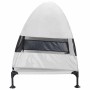 Cama Elevada para Perros Manual Gris plata 127 x 81 x 108 cm