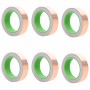 Cinta de cobre de doble cara 6 pcs Cobre 2000 x 3 cm Cobre