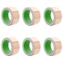 Cinta de cobre de doble cara 6 pcs Cobre 2000 x 5 cm Cobre