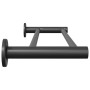Soporte para toallas Negro 61 x 14.5 x 5 cm Acero inoxidable