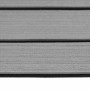 Piso para Barco gris claro y negro 240 x 90 cm Espuma EVA