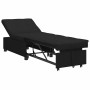 Sofá cama Negro 194 x 67 x 37 cm tela