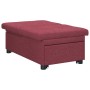 Sofá cama Rojo 194 x 67 x 37 cm tela en Sofás | Comprar online en Foro24