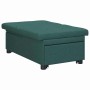 Sofá cama Verde oscuro 194 x 67 x 37 cm tela