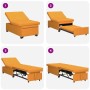 Sofá cama Amarillo oscuro 194 x 67 x 37 cm tela