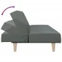 Schlafsofa aus dunkelgrauem Stoff von vidaXL, Sofas - Ref: Foro24-351882, Preis: 271,48 €, Rabatt: %