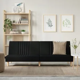 Black fabric sofa bed by vidaXL, Sofas - Ref: Foro24-351883, Price: 252,71 €, Discount: %